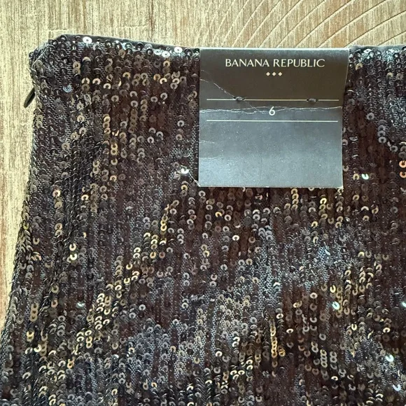 NWT Banana Republic Luxe Sequin Mini Skirt, 6 - Picture 4 of 6
